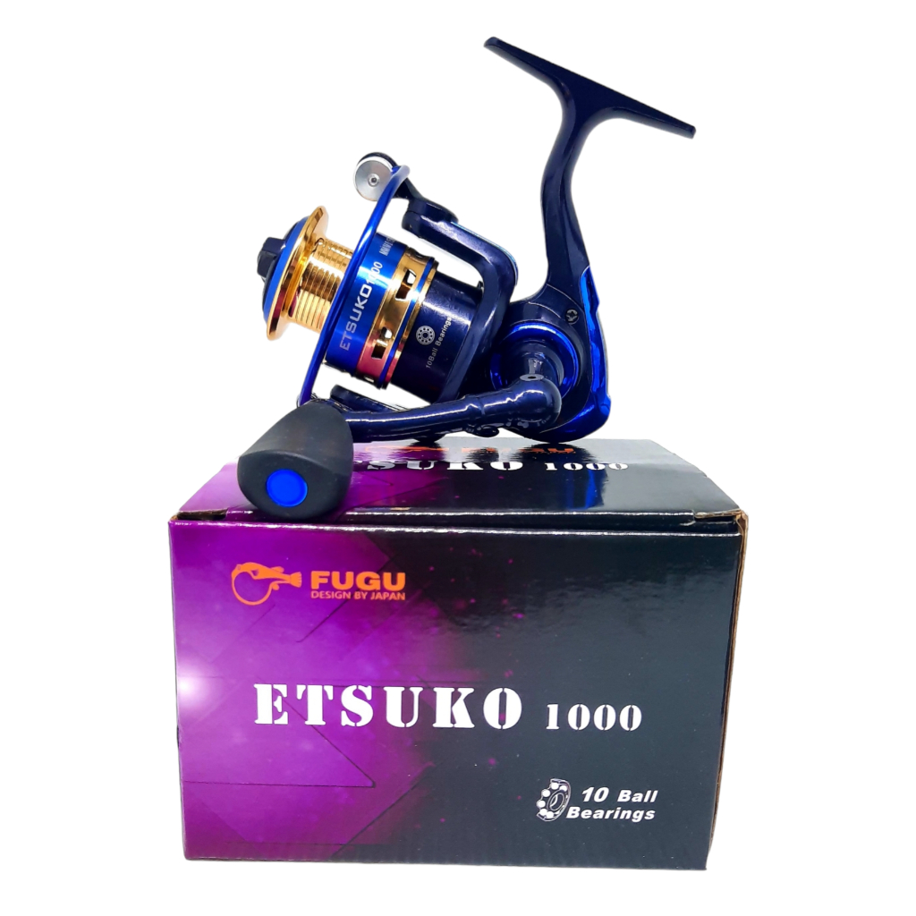 REEL PANCING FUGU ETSUKO 800 - 6000 DENGAN 10BB LEFT & RIGHT HANDLE KNOB DESIGN BY JAPAN ASLI IMPORT