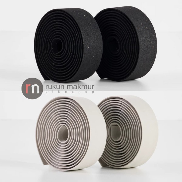 Bontrager Trek Road Cycling Bartape GEL CORK 2.5 mm Black / Beige - Handlebar Tape Set With Comfort 