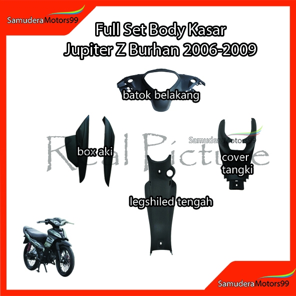 Full Set Sepaket Body Kasar Motor Yamaha Jupiter Z Burhan 2006-2009