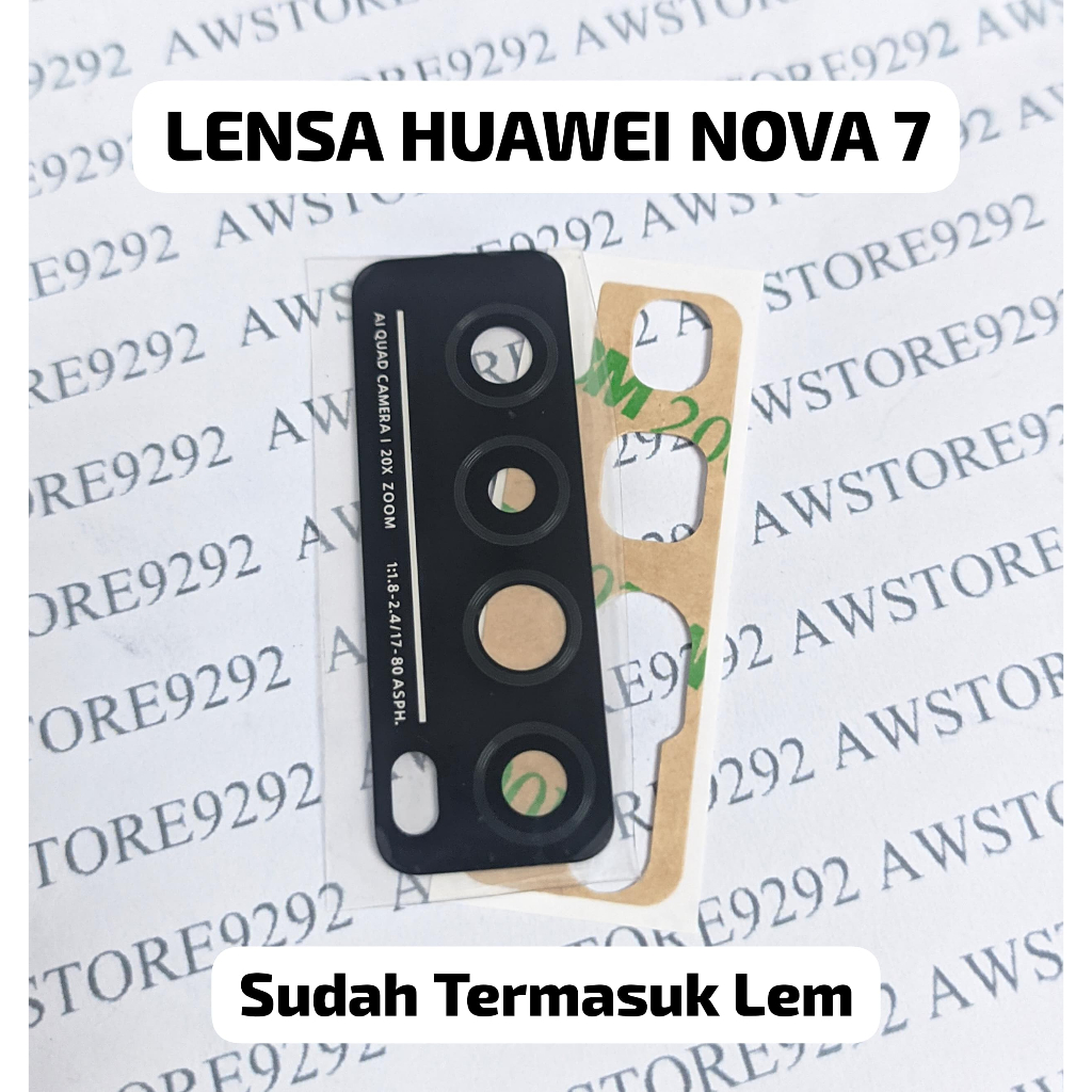 Camera Lens Lensa Kamera huawei nova 7 Kaca Pengganti Kaca Kamera Belakang HUAWEI NOVA 7 lensa huawe