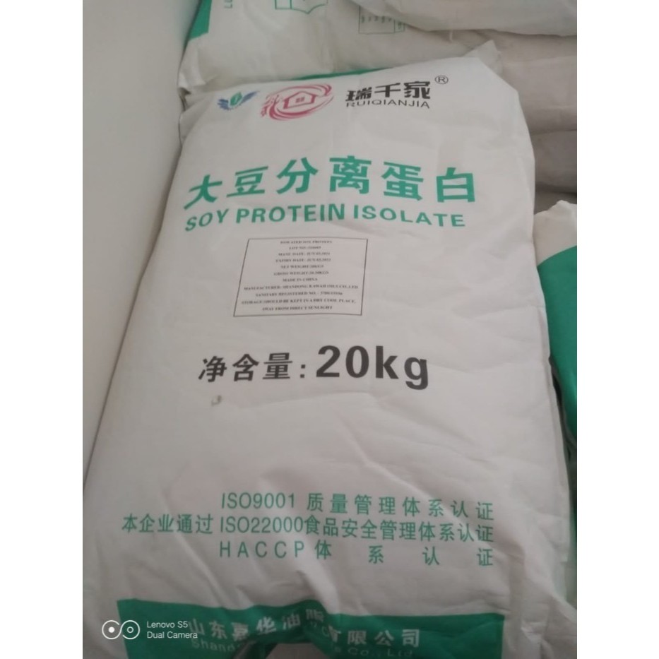 

Isolated Soy Protein / ISP / Tepung Kacang Kedelai Food Grade 20 Kg