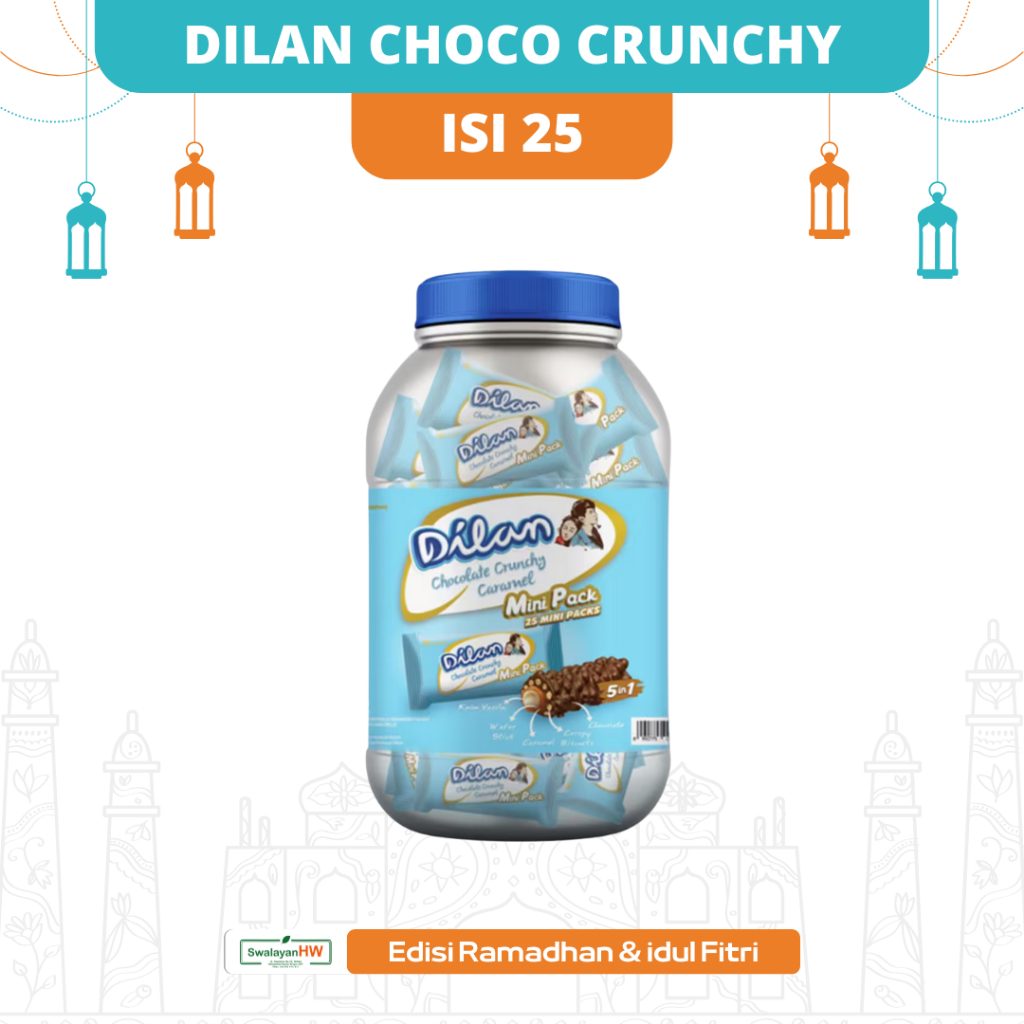 

DILAN CHOCO CRUNCHY CARAMEL MINI PACK ISI 25 I ED 22 01 2026