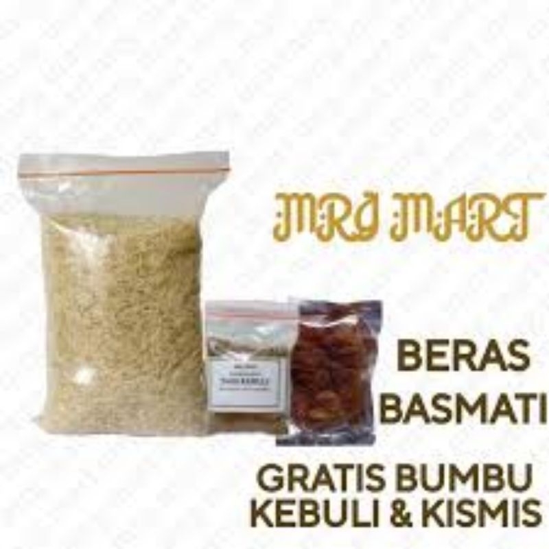 

Beras Basmati 1kg Dengan Bumbu kebuli & Kismis
