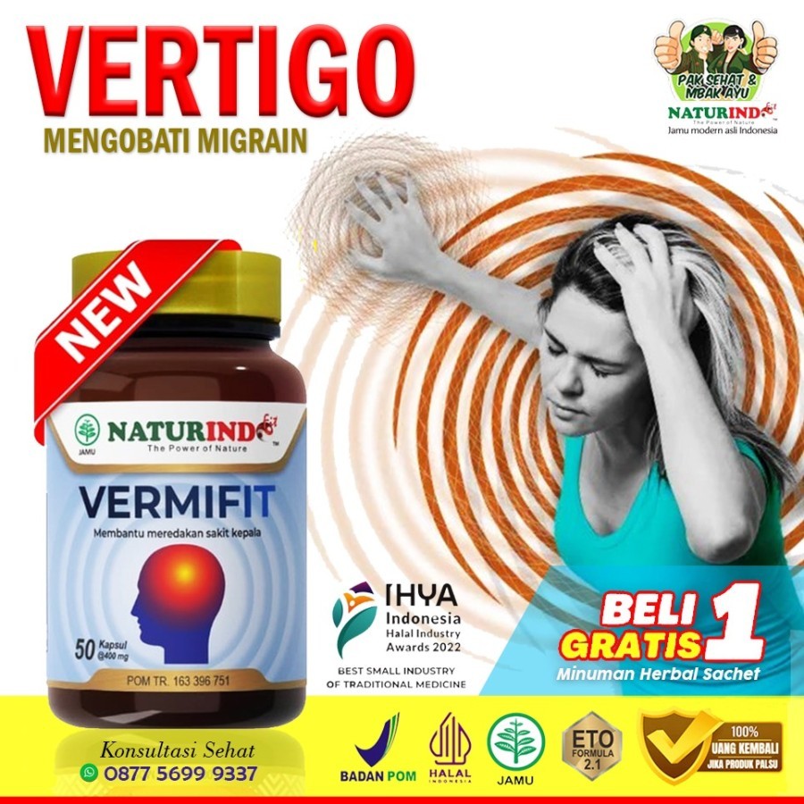 Vermifit,Obat Herbal Vertigo