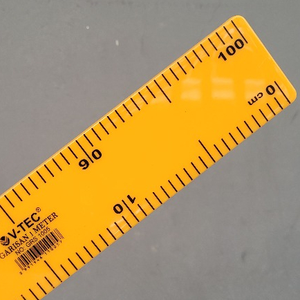 

Penggaris Plastik Papan Tulis Panjang 1 meter / 100 cm dengan Handle