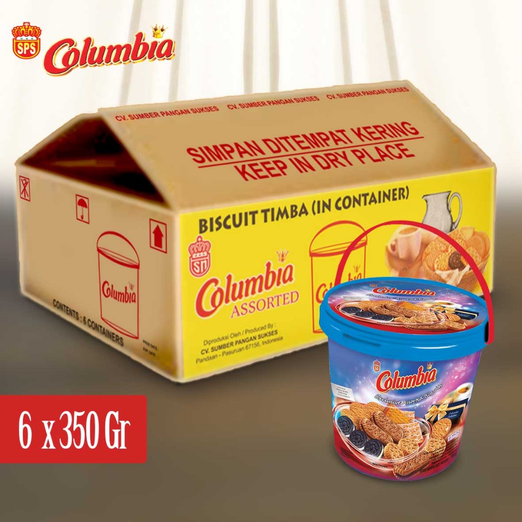 

COLUMBIA BISKUIT TIMBA ASSORTED 6 Pcs x 350GR