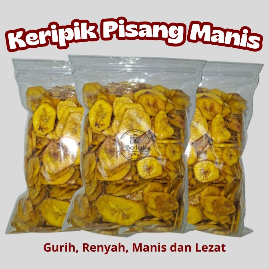 

Keripik Pisang Manis - Renyah, Manis dan Gurih