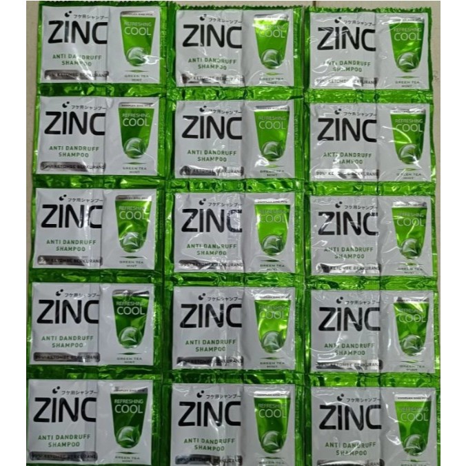 Shampo Zinc Hijau Refreshing Cool Sachet