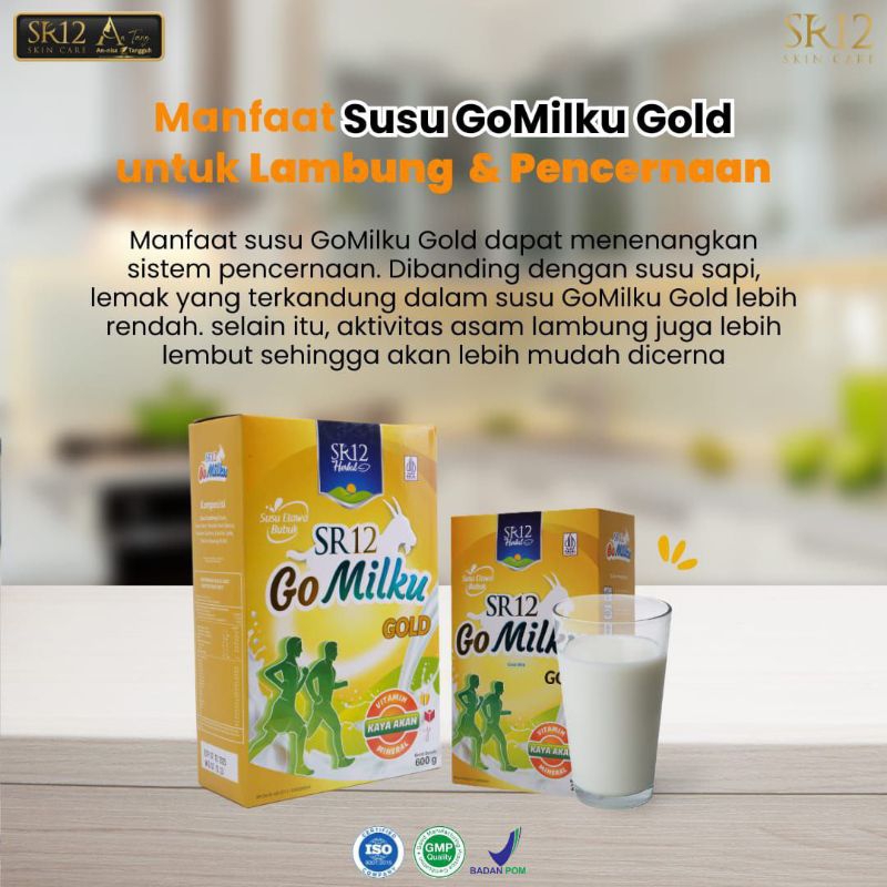 

SR12 GoMilku Gold - Susu Yang Membantu Menjaga Dan Merawat Tubuh Agar Tetap Vit