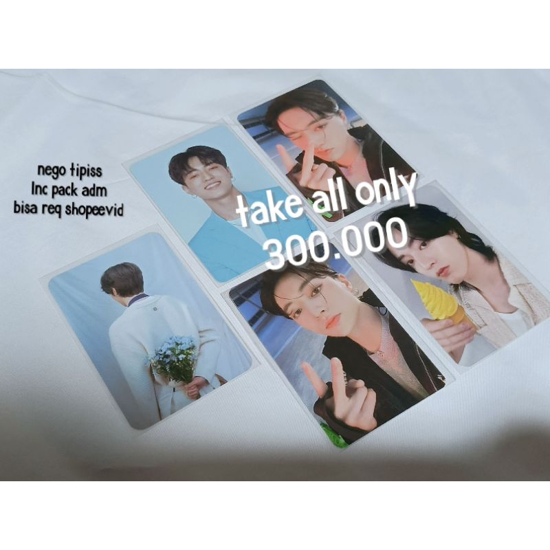 READY INA PC HARUTO ICE CREAM POB BLOOMING KINGKONG JASBIR PHOTOCARD TREASURE WTS