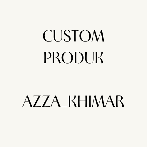 

Custom Produk Azza_Khimar