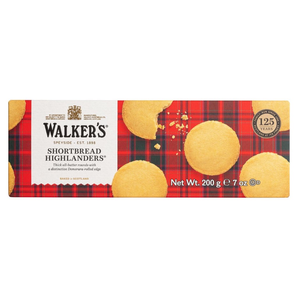 

WALKERS Pure Butter Shortbread Highlanders 200 gr biscuit shortbread import from Scotland