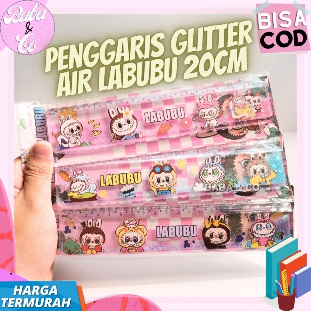 

PENGGARIS LABUBU AIR GLITTER 20cm LUCU UNIK MURAH PENGGARIS AIR LABU LABU LABUBU GLITTER AIR IMUT TERMURAH COD