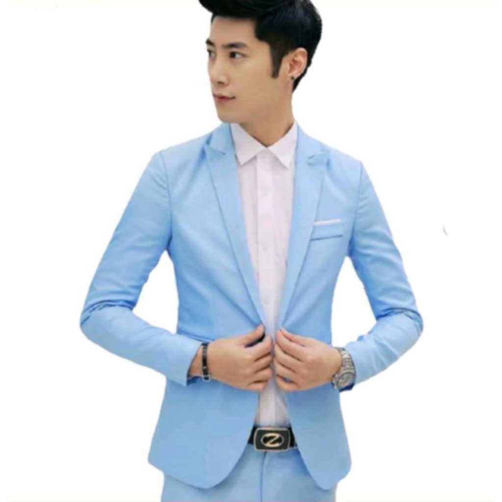 Jas Biru Muda Premium