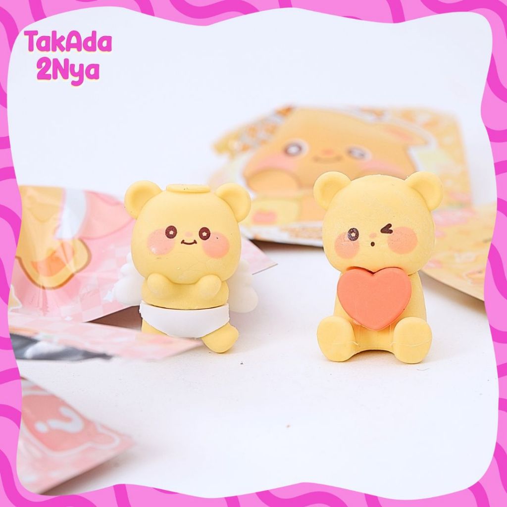 

Penghapus Mistery Bag B-1013 Butter Bear Hapusan Eraser Karet Blind Box Beruang