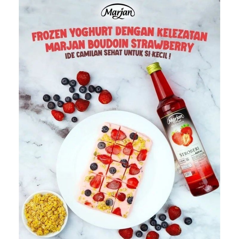 

Marjan Boundoin Sirup Syrup Lime and Lychee Nipis Leci Mocca Moka Strawberry Melon Lemon Cocopandan