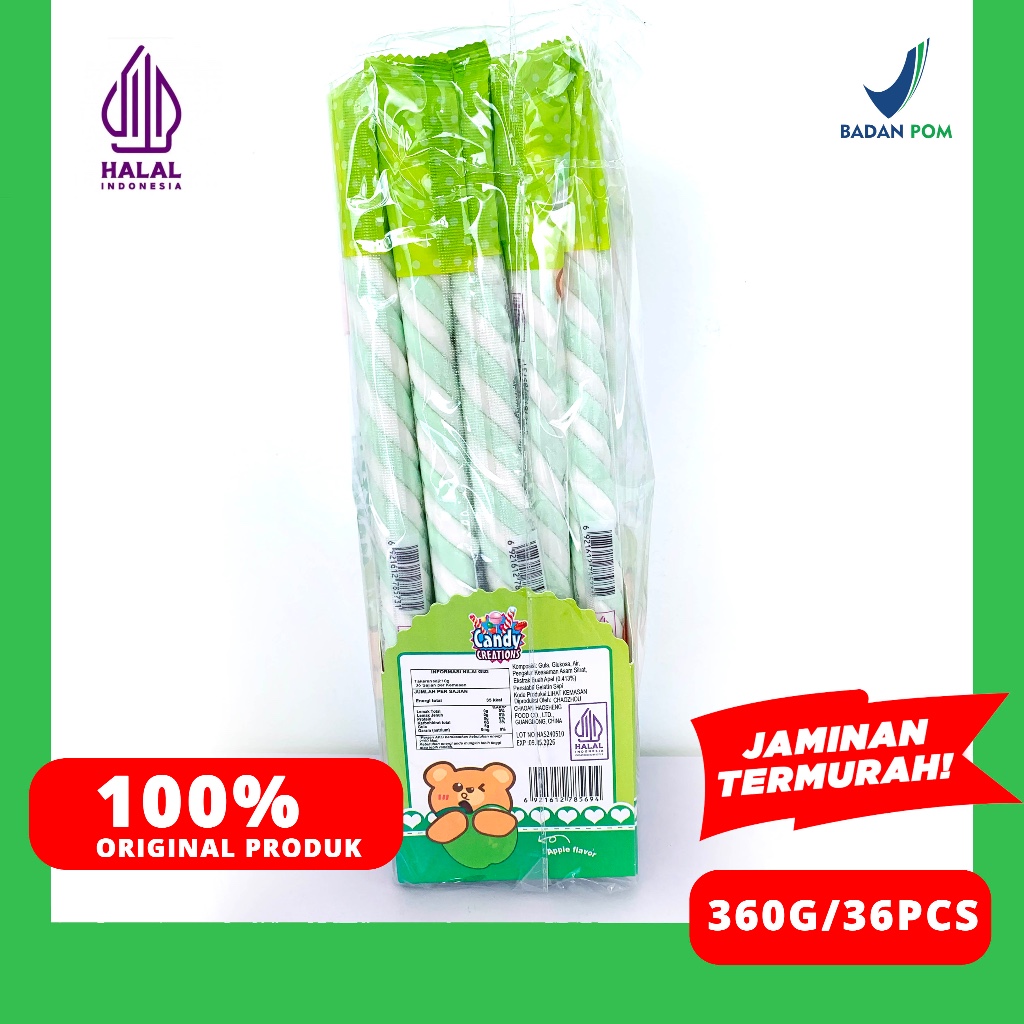 

RB Marshmallow Panjang Candy Creation 360 Gram HALAL