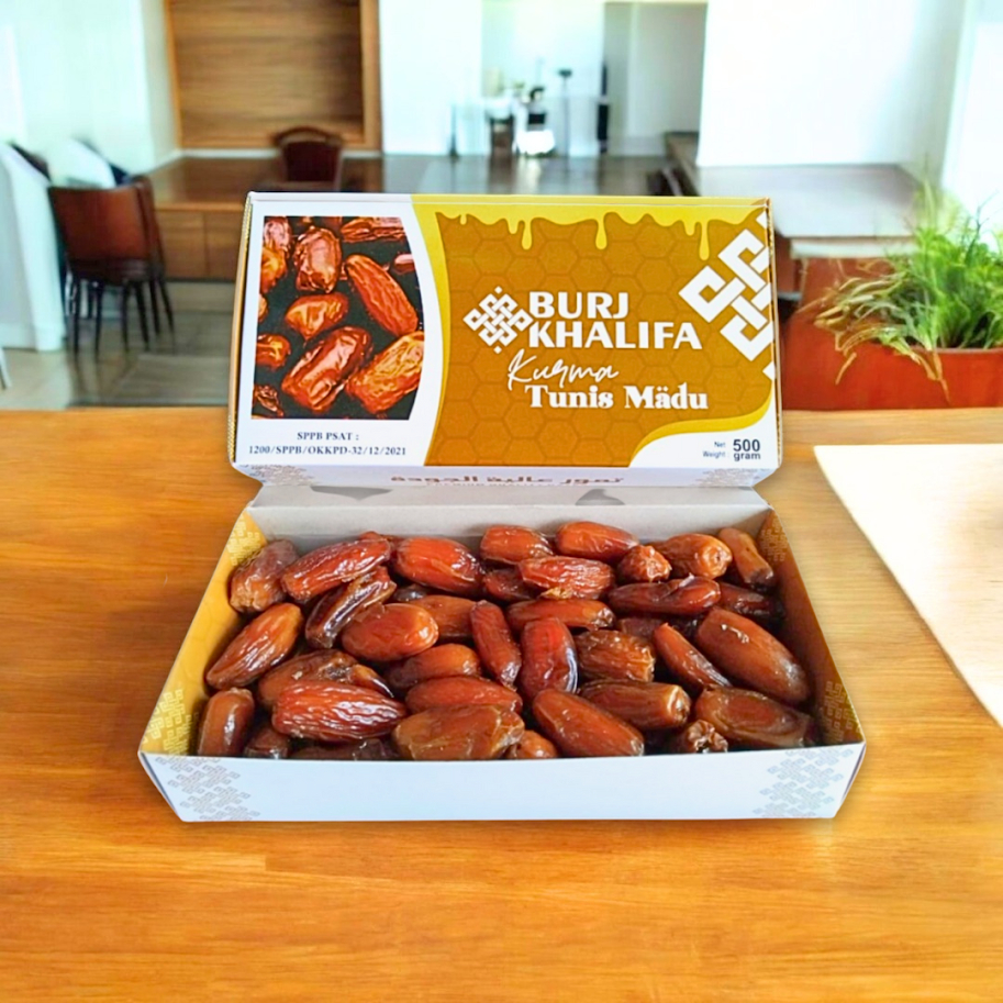 

Burj Khalifa Kurma Tunis Madu 500 gr