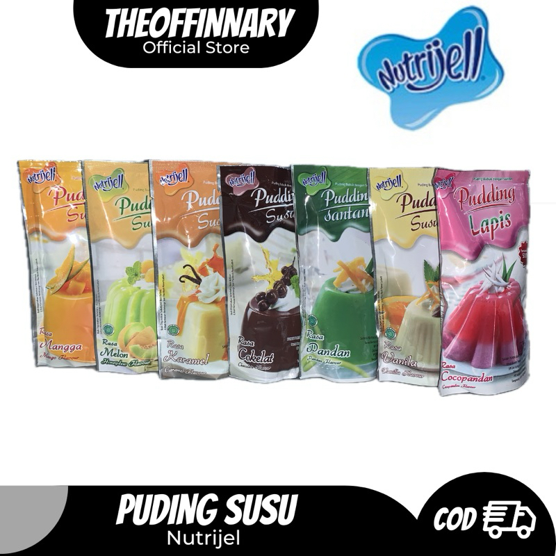 

PUDING SUSU NUTRIJEL | Puding rasa | PUDDING | Nutrijel | 145gr