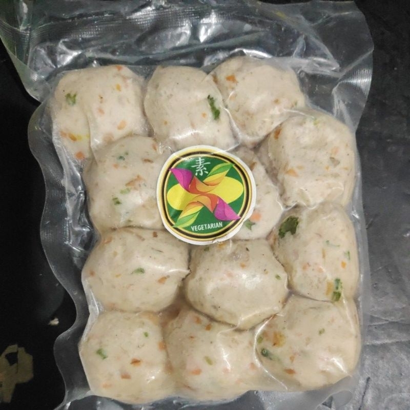 

bakso sayur besar vegetarian home made