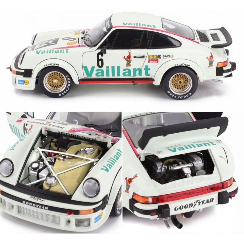 SCHUCO, PORSCHE 911 934 3.0L TURBO TEAM VAILLANT KREMER GT-EM DRM NORISRING 1976