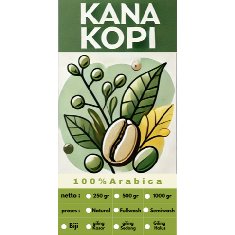 

Kopi Bubuk Pangalengan, Ciwidey, Kamojang Arabica Proses Natural Original Kwalitas Premium 1000 gram