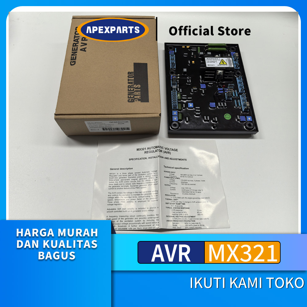 AVR GENERATOR MX321 AVR MX 321 GENSET OEM