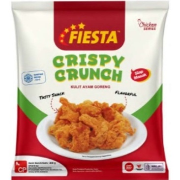

Fiesta Crispy Crunch Kulit Ayam 300 gr