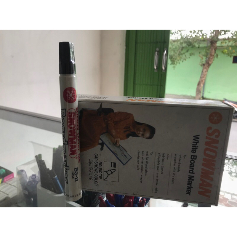 

SNOWMAN White Board Marker (BLACK)