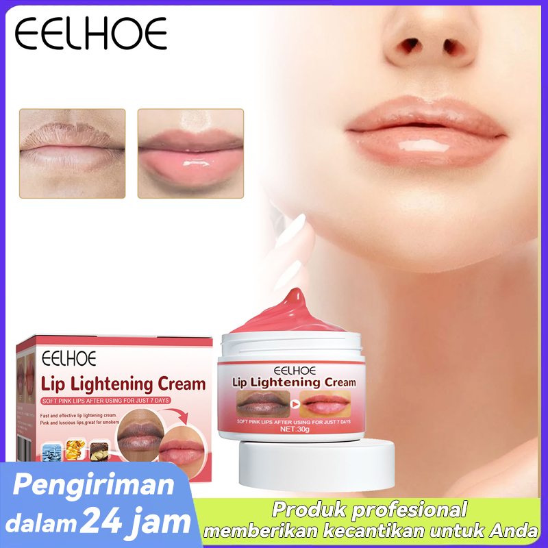 EELHOE Moisturizing and Brightening Lip Balm, Mencegah Bibir Kering dan Gatal, Merawat Bibir, Melemb