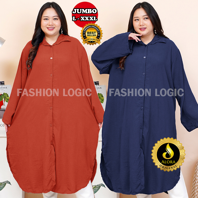 Bju Lebara Tunil Import Premium Tunic Lngn Pnjang Atasan Wanita Muslim Terbaru 2025 Kemeja Tunik Rem
