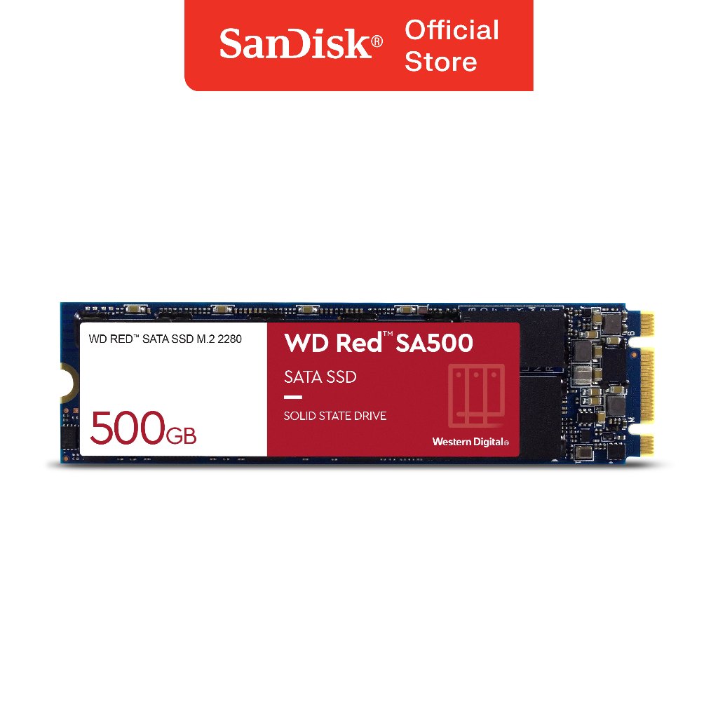 WD Red SA500 NAS 500GB / 1TB / 2TB SATA SSD M.2 2280