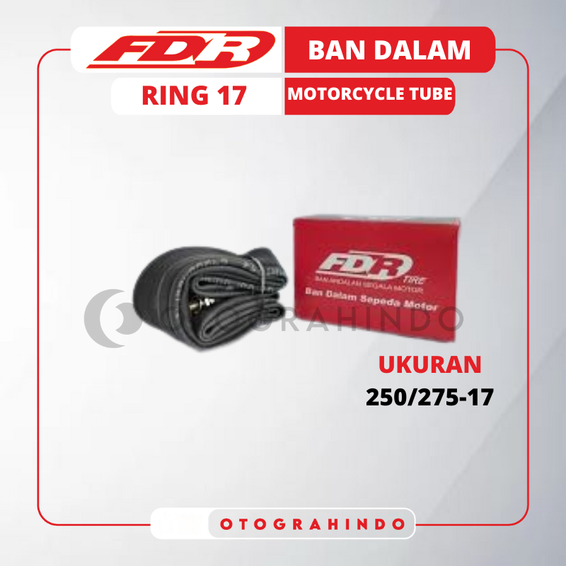 BAN DALAM SEPEDA MOTOR FDR UKURAN 250/275-17 RING 17