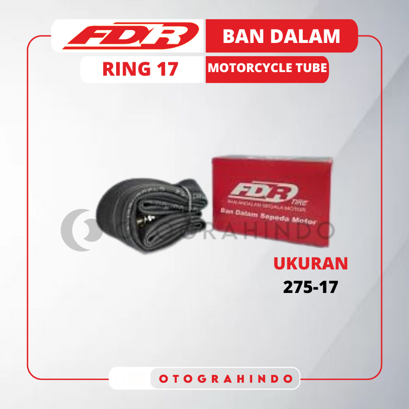 BAN DALAM SEPEDA MOTOR FDR UKURAN 275-17 RING 17