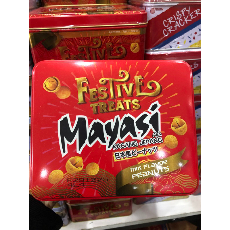 

MAYASI FESTIVE KACANG JEPANG KALENG 7g x 20 pcs