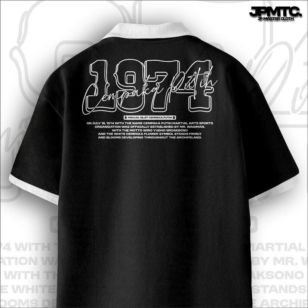 Kaos Kerah PSCP Cempaka Putih 1974 - Kaos Polo PSCP - Kaos PSCP