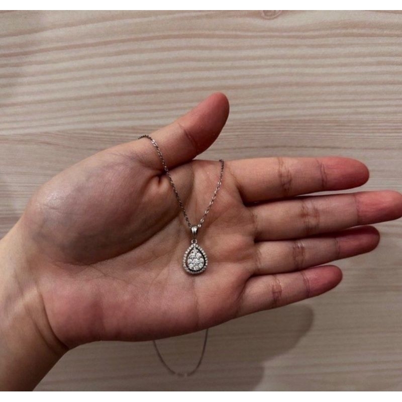 Liontin Berlian Eropa & Kalung