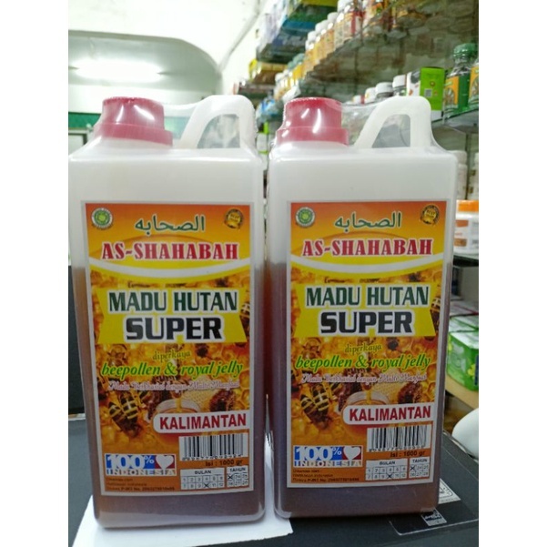 

Madu Hutan Super Kalimantan Ash Shahabah 1kg Ekstra Beepollen Dan Royal Jelly