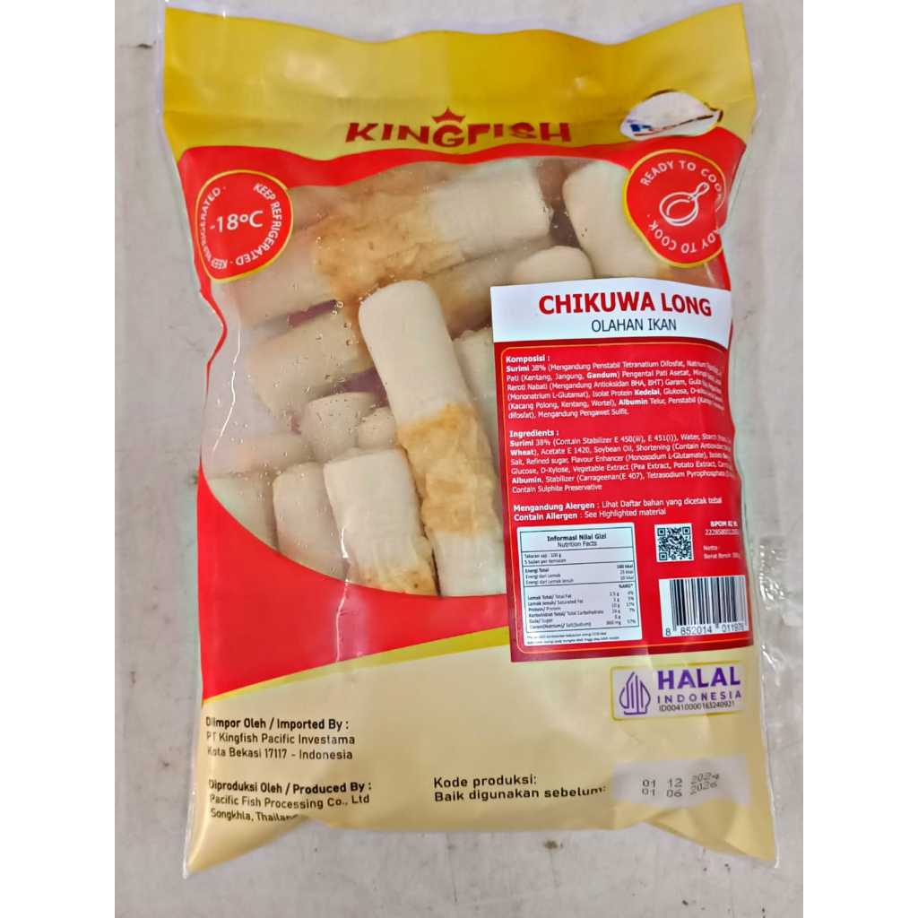 

KINGFISH Chikuwa Long 500 Gram