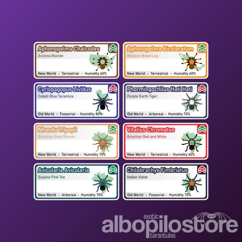 

Label Stiker Nama Tarantula