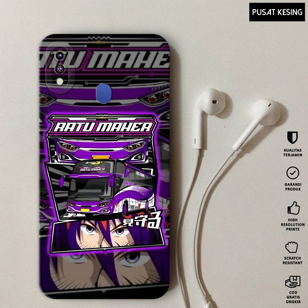 CASE SAMSUNG A20 / SAMSUNG A30 - Case Hp Samsung A20/A30 Motif BUS TELOLET - Softcase Hp Samsung A20