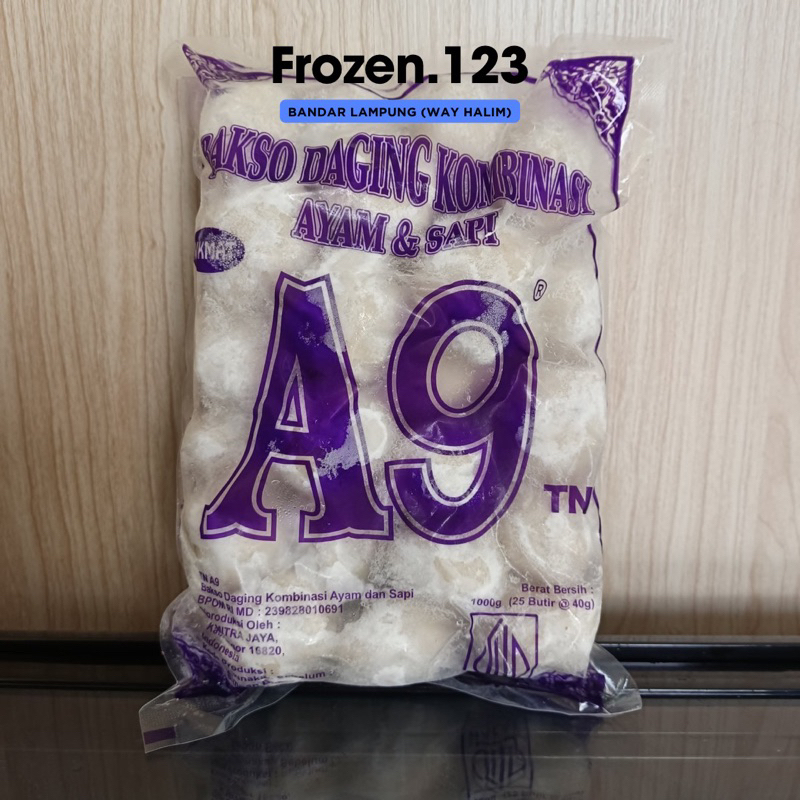 

A9 BAKSO DAGING KOMBINASI 1kg isi 25