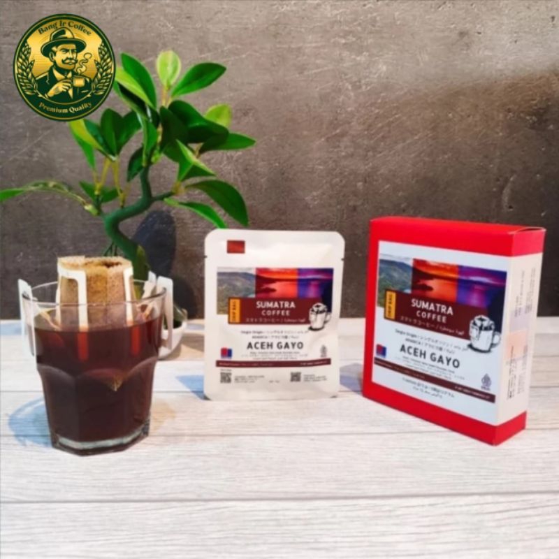 

Drip bag coffee Arabica Aceh gayo natural premium