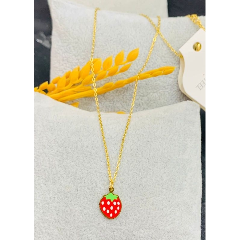 Kalung anak titanium asli import