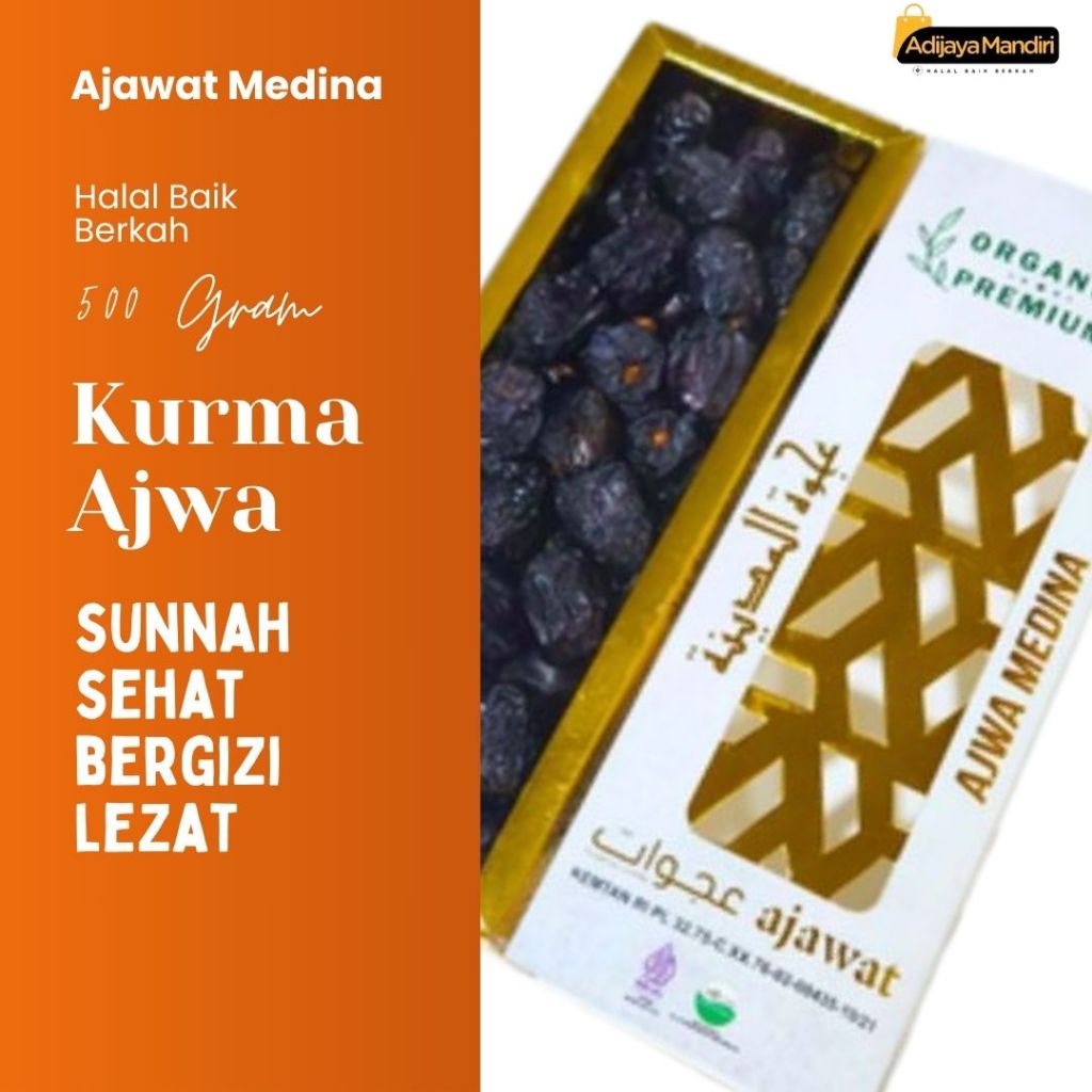 

Kurma Ajwa Ajawad 500 Gram