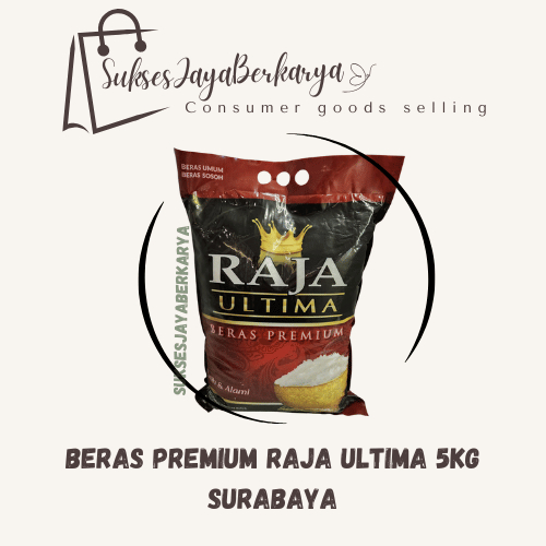 

Beras Pulen Premium cap Raja Ultima 5kg/ Beras Pulen Premium 5kg murah Surabaya