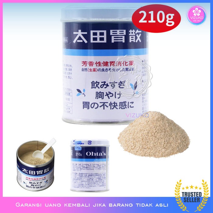 Ohta Isan Kaleng 210gr untuk Lambung Original Japan