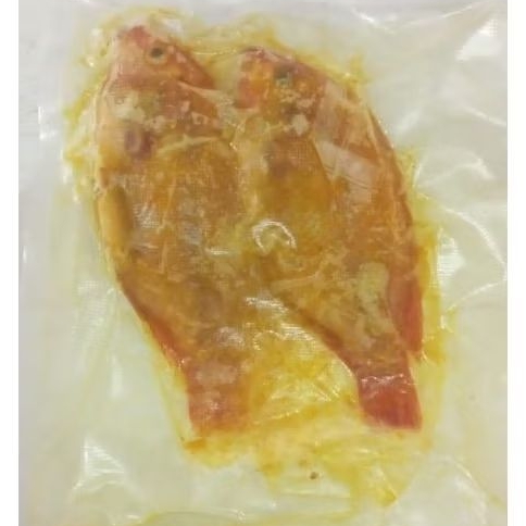 

Ikan Nila Merah Marinasi Siap Goreng 290-310gram isi 2