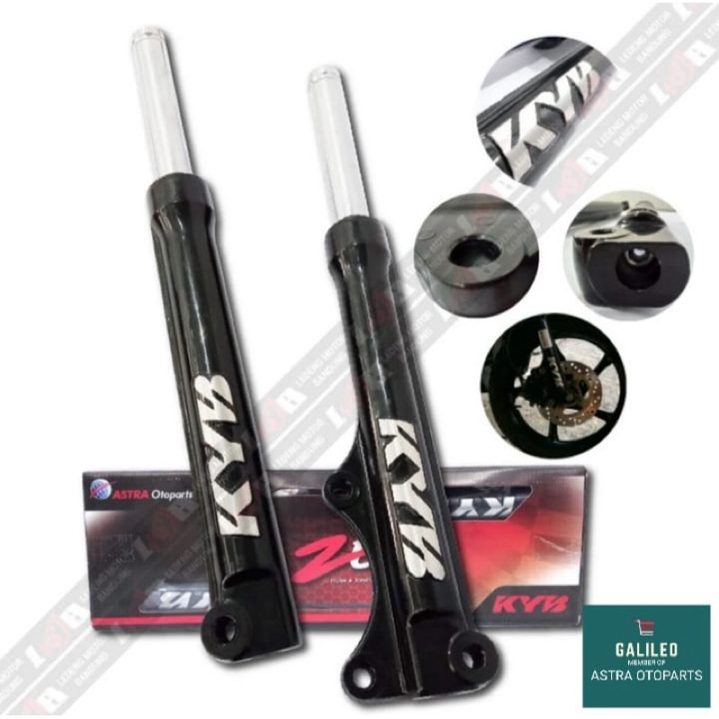 KYB Shock depan Mio Sporty, Mio Smile, Xeon, Soul, fino, Mio J, Mio M3, KAYABA PT ASTRA Otoparts