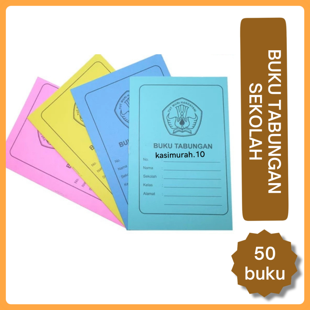 

Buku Tabungan (1 Pak / 50 Buku)